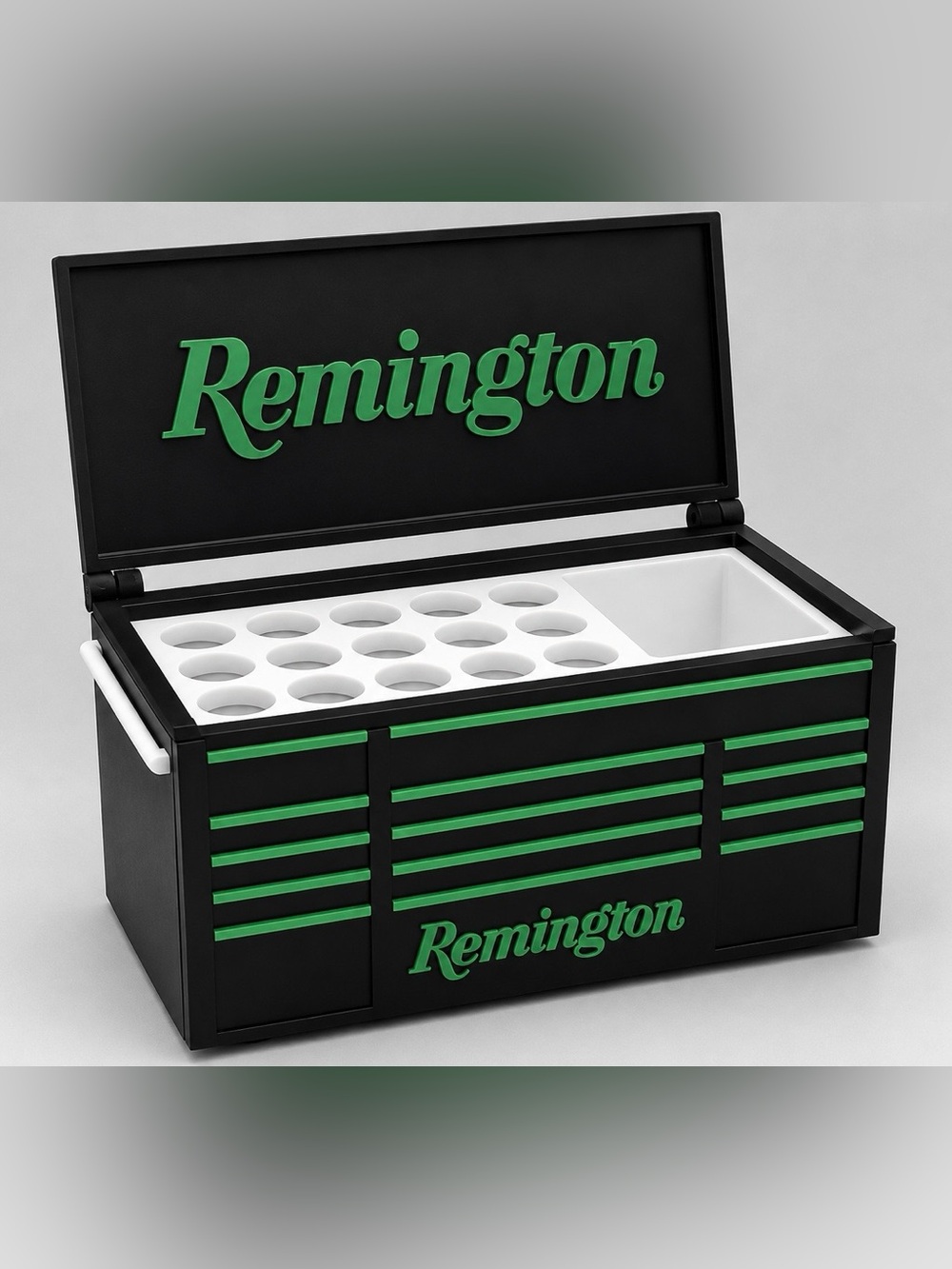Remington Mini Toolbox Pen And Trinket Holder Desk Top Organizer